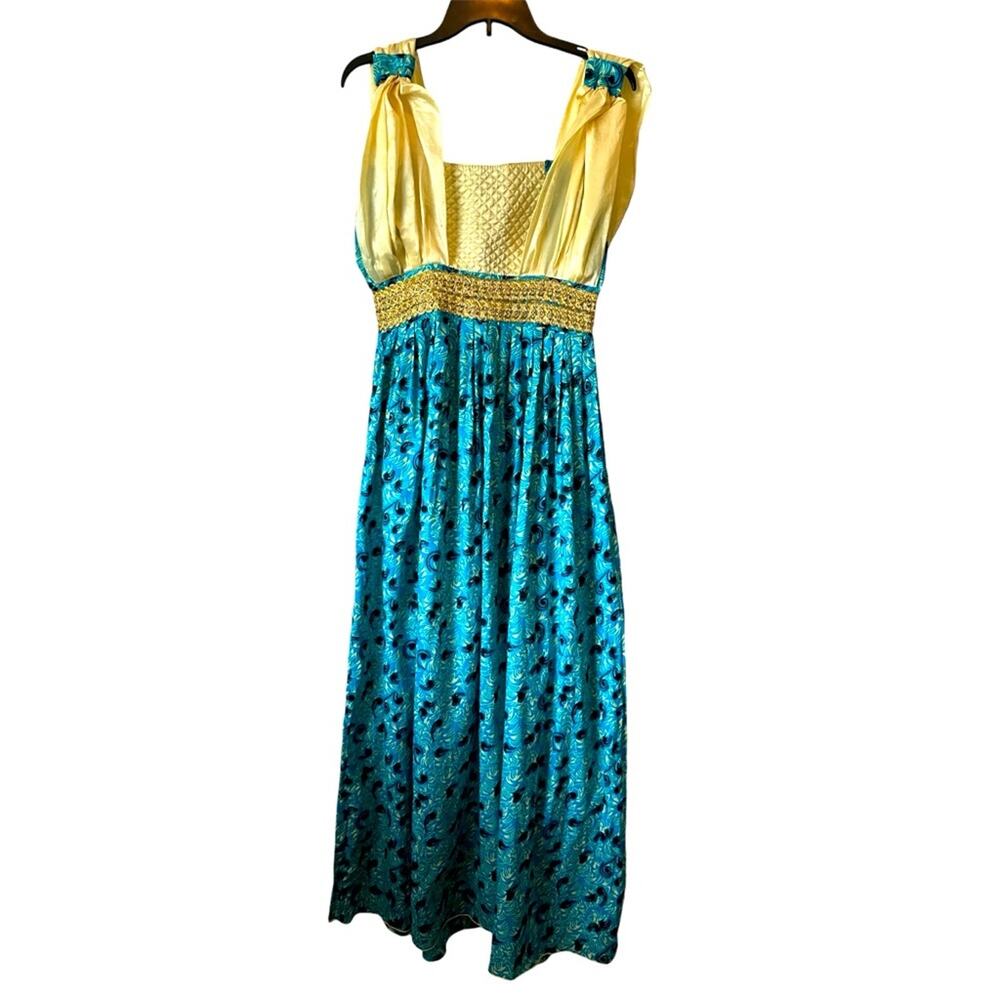 Women’s Renaissance Festival Medieval Victorian Cosplay Costume Long Dress S/M
